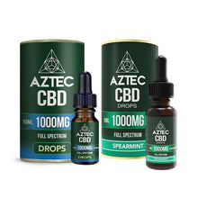 Load image into Gallery viewer, Aztec CBD Full Spectrum Hemp Oil 1000mg CBD 10ml - Associated CBD