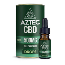 Load image into Gallery viewer, Aztec CBD Full Spectrum Hemp Oil 500mg CBD 10ml - Associated CBD