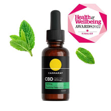 Load image into Gallery viewer, Cannaray CBD Night-Time CBD Oil Drops 1800mg 30ml - Associated CBD