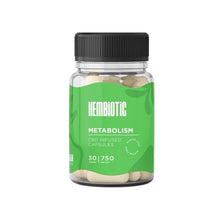 Load image into Gallery viewer, Hembiotic 750mg CBD Capsules - 30 Caps - Associated CBD
