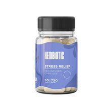 Load image into Gallery viewer, Hembiotic 750mg CBD Capsules - 30 Caps - Associated CBD