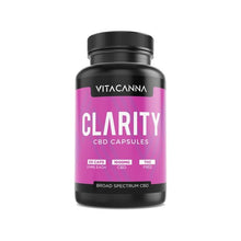 Load image into Gallery viewer, Vitacanna 1000mg Broad Spectrum CBD Vegan Capsules - 50 Caps - Associated CBD