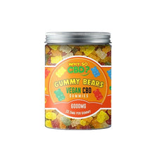 Load image into Gallery viewer, Why So CBD? 6000mg CBD Large Vegan Gummies - 11 Flavours - Associated CBD
