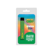 Load image into Gallery viewer, Why So CBD? 600mg Wide Spectrum CBD Disposable Vape Pen - 12 Flavours - Associated CBD
