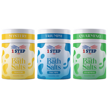 Load image into Gallery viewer, 1 Step CBD 1000mg CBD Bath Salts - 500g (BUY 1 GET 1 FREE)
