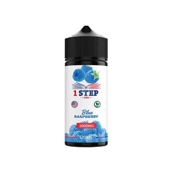 1 Step CBD 2000mg CBD E-liquid 120ml (BUY 1 GET 1 FREE) - Associated CBD
