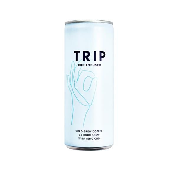 24 x TRIP 15mg CBD Infused Cold Brew Coffee Drink 250ml - Associated CBD