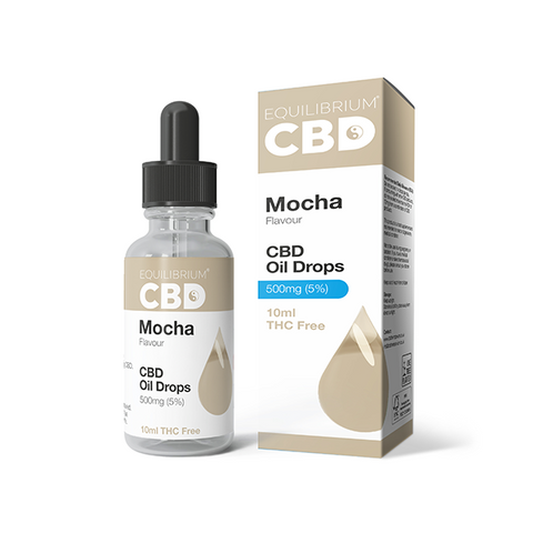500mg Equilibrium CBD Oil 10ml - Mocha Flavour (BUY 1 GET 1 FREE)