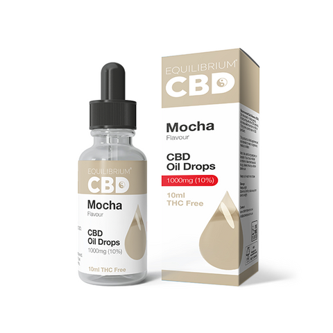 1000mg Equilibrium CBD Oil 10ml - Mocha Flavour (BUY 1 GET 1 FREE!)