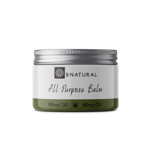 Bnatural 1000mg CBD + CBG All Purpose Balm - 50ml - Associated CBD