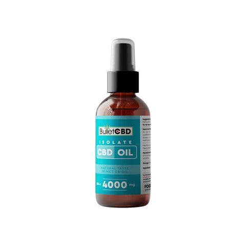 Bullet CBD 4000mg Pure CBD Isolate MCT Oil Spray - 50ml - Associated CBD