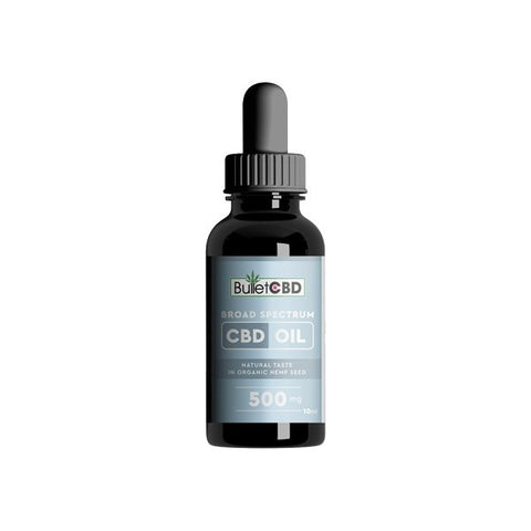 Bullet CBD 500mg Broad Spectrum CBD Oil - 10ml - Associated CBD