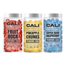 Load image into Gallery viewer, CALI CANDY 1500mg CBD Vegan Sweets (Large) - 10 Flavours - Associated CBD
