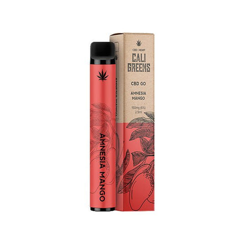 Cali Greens CBD GO 150mg CBD Disposable Vape Pen - Associated CBD