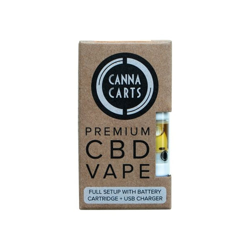 Cannacarts Premium CBD Vape Cartridge Set - Associated CBD