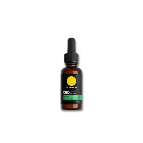 Cannaray CBD Night-Time CBD Oil Drops 1800mg 30ml - Associated CBD