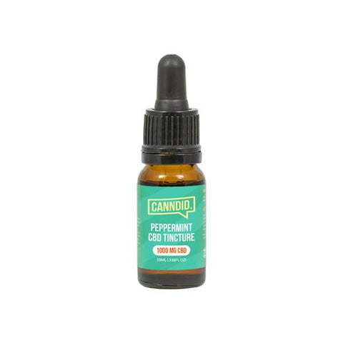 Canndid 1000mg CBD Tincture Oil 10ml - Peppermint - Associated CBD