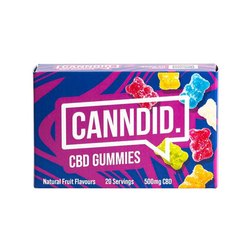 Canndid 500mg CBD Gummies - (2 pack) - Associated CBD