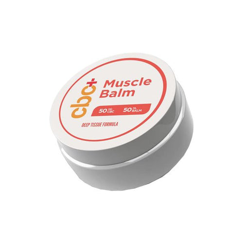 CBC+ 50mg CBC Muscle Balm - 50ml - Associated CBD