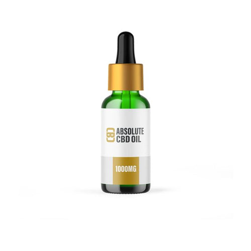 CBD Asylum 1000mg Absolute CBD Oil 20ml (BUY 1 GET 2 FREE) - Associated CBD