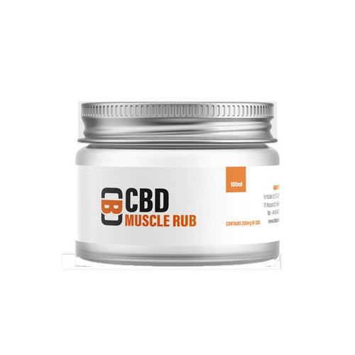 CBD Asylum 1000mg CBD 100ml Muscle Rub Balm (BUY 1 GET 2 FREE) - Associated CBD