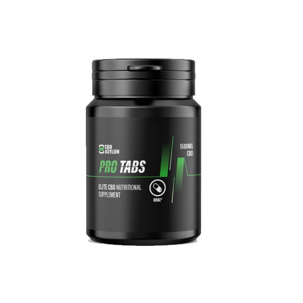 CBD Asylum 1500mg CBD Pro Tabs (BUY 1 GET 2 FREE) - Associated CBD