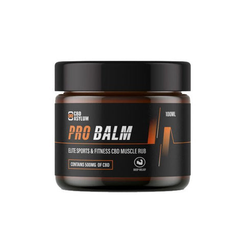 CBD Asylum 500mg CBD Pro Balm (BUY 1 GET 2 FREE) - Associated CBD