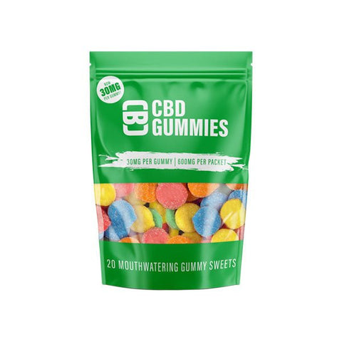 CBD Asylum 600mg Gummies Ct Pouch (BUY 1 GET 2 FREE) - Associated CBD