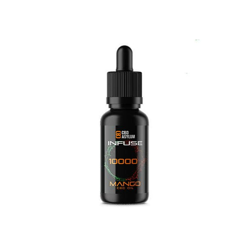 CBD Asylum Infuse 10000mg CBD Mango Oil - 30ml (BUY 1 GET 2 FREE) - Associated CBD