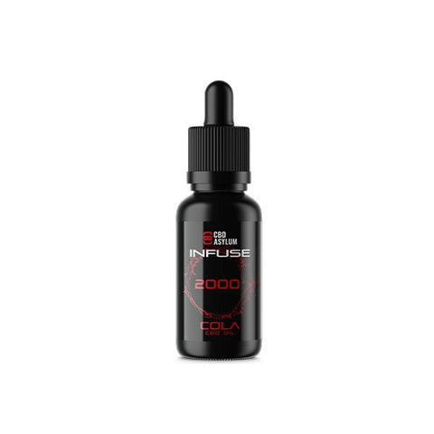 CBD Asylum Infuse 2000mg CBD Cola Oil - 30ml (BUY 1 GET 2 FREE) - Associated CBD