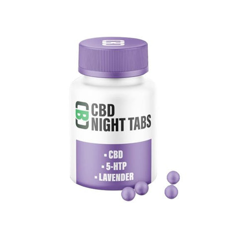 CBD Asylum Night Tablets 1000mg CBD 100 Tablets (BUY ONE GET 2 FREE) - Associated CBD