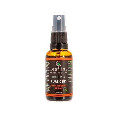 CBD Leafline 1500mg CBD MCT Oil Spray - 30ml - Associated CBD