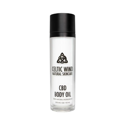 Celtic Wind Crops 200mg CBD Body Oil - 100ml (Buy One Get One Free) - Associated CBD