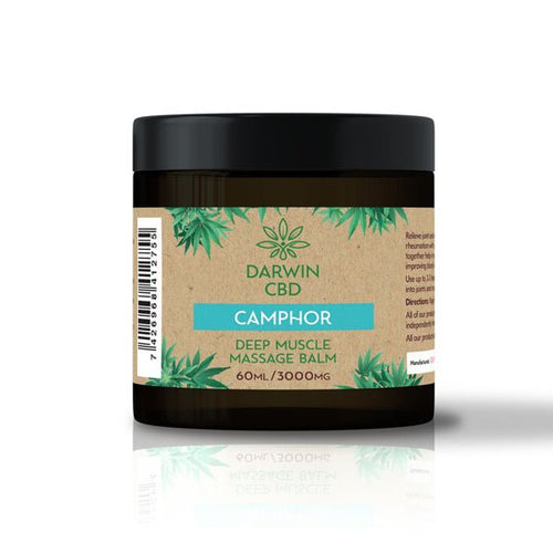 Darwin CBD 3000mg CBD Camphor Massage Balm - 60ml - Associated CBD