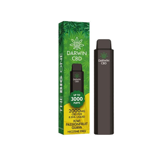 Darwin The Big One 2000mg CBD Disposable Vape Device 3000 Puffs - Associated CBD