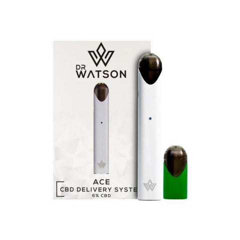 Dr Watson 120mg CBD Vape Pod System - Associated CBD