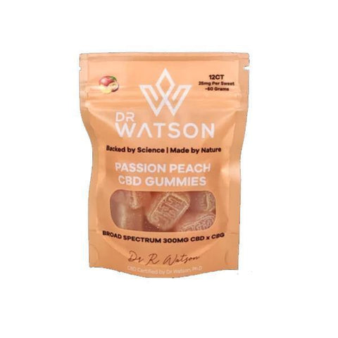 Dr Watson 300mg CBD Hemp Gummies Pack of 12 - Associated CBD