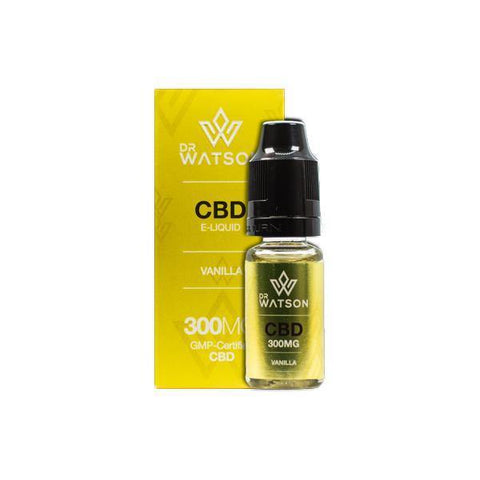 Dr Watson 300mg CBD Vaping Liquid 10ml - Associated CBD