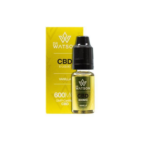 Dr Watson 600mg CBD Vaping Liquid 10ml - Associated CBD