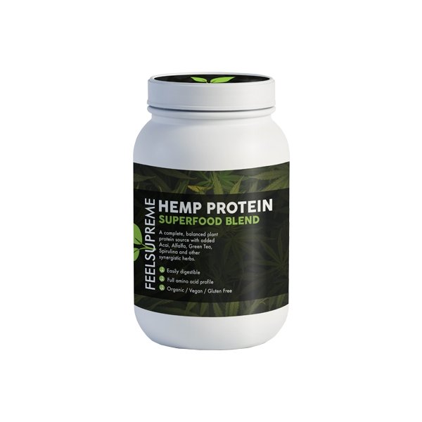 Feel Superme Hemp Protein Superfood Blend - 500g - Associated CBD
