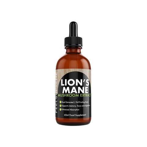 Feel Supreme 1500mg Lion's Mane Mushroom Extract Tincture - 60ml
