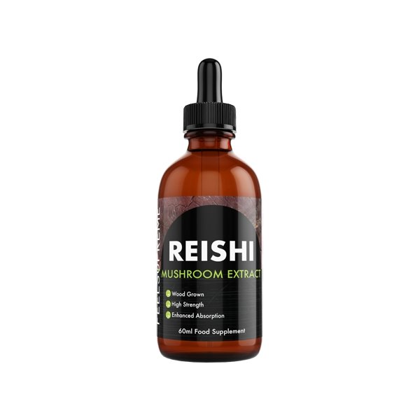 Feel Supreme Reishi Mushroom Liquid Tincture - 60ml - Associated CBD
