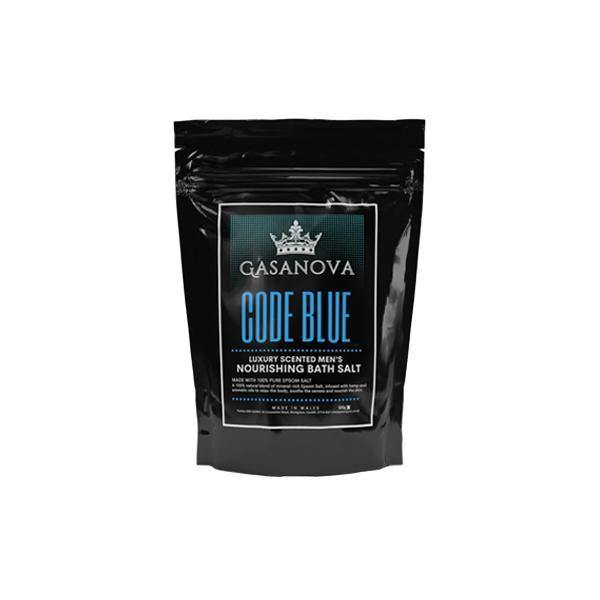 Gasanova Code Blue Nourishing Bath Salts -500g - Associated CBD