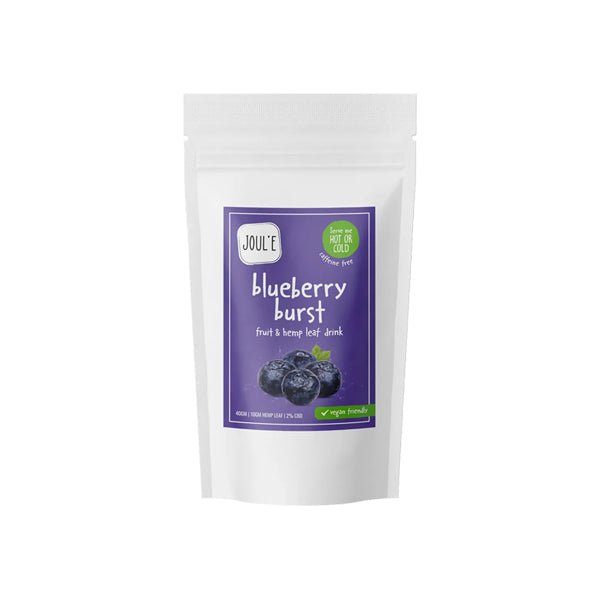 Joul'e 2% CBD Blueberry Burst Tea Fruit & Hemp Leaf Drink - 40g - Associated CBD
