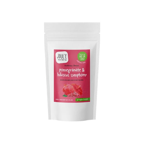 Joul'e 2% CBD Pomegranate & Hibiscus Symphony Tea Fruit & Hemp Leaf Drink - 40g - Associated CBD