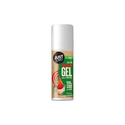 Just CBD 1500mg Roll-On Heat Cream - 89ml - Associated CBD
