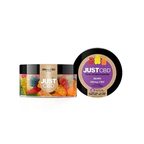 Just CBD 250mg Gummies - 88g - Associated CBD