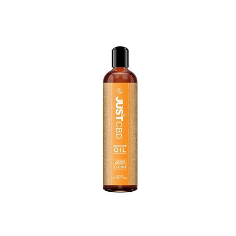 Just CBD 250mg Massage Oil - 118ml - Associated CBD