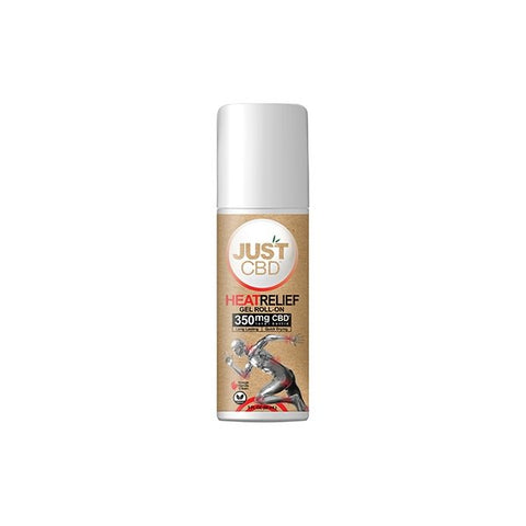 Just CBD 350mg Roll-On Heat Cream - 89ml - Associated CBD