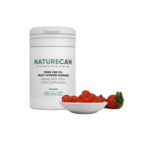 Naturecan 200mg CBD Vegan Multivitamin Gummies - Associated CBD